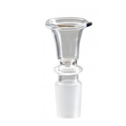 GLAS Steckkopf 18,8 er Schliff Glocke