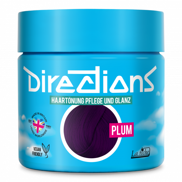 Directions  Haartönung Plum 100 ml
