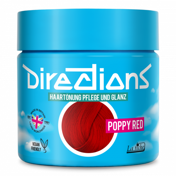 Directions  Haartönung  Poppy Red  100 ml