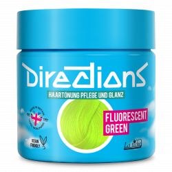 Directions  Haartönung  fluorescent-green 100 ml