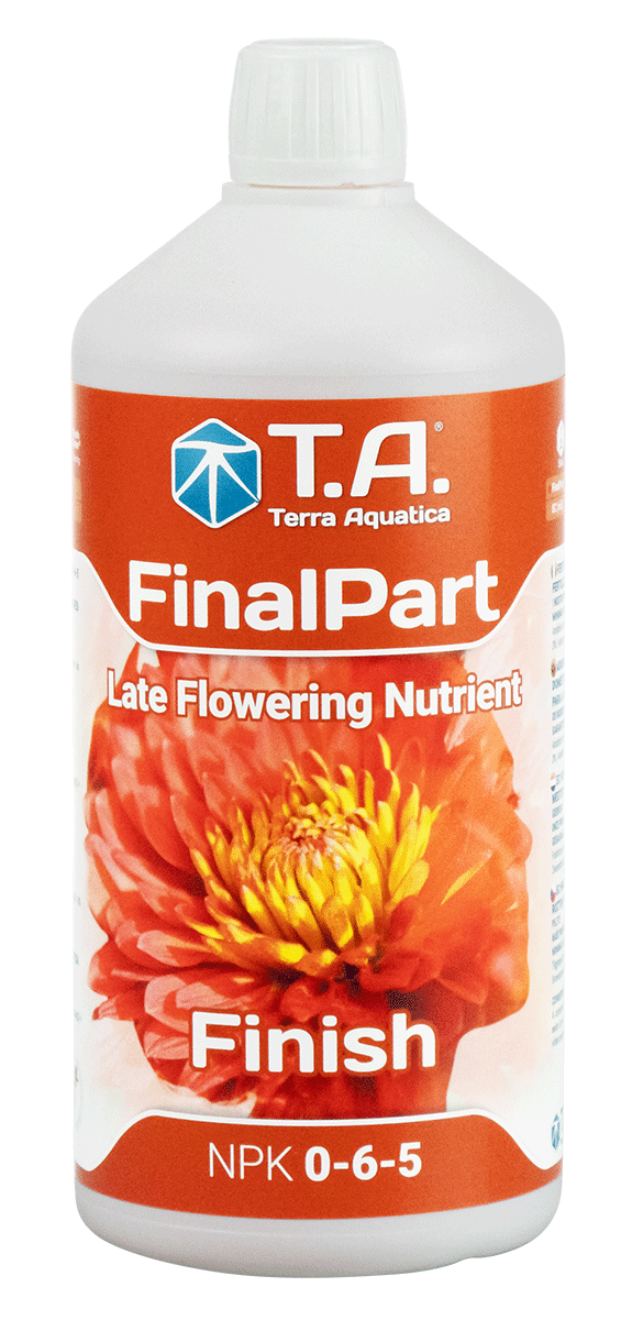 T.A. Final Part 1L FinalPart® ist ein vollwertiger Blühbooster, um Pflanzen ohne weiteren Zusätze im Endblütestadium zu ernähren und zu stimulieren
