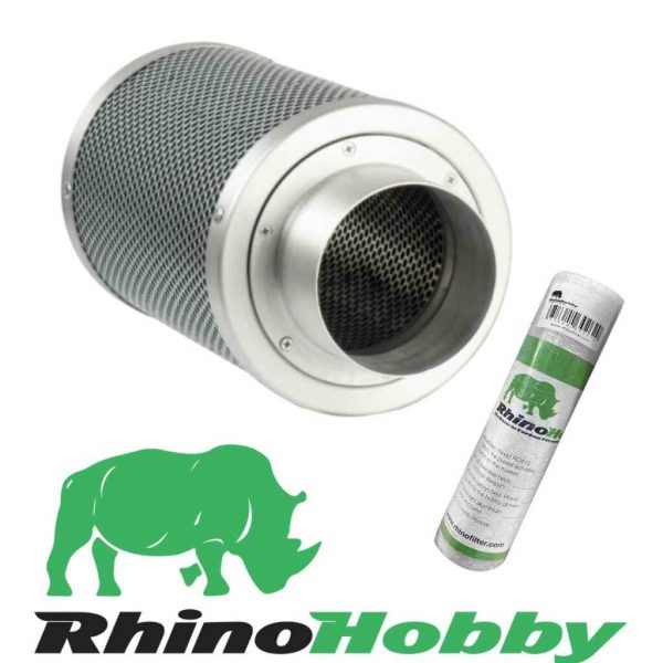 Aktivkohlefilter | Rhino Hobby 225/h Flansch ø=100