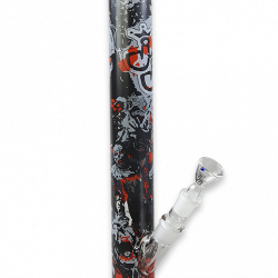 Wasserpfeife Zombie 45 cm hoch mit Diffusor