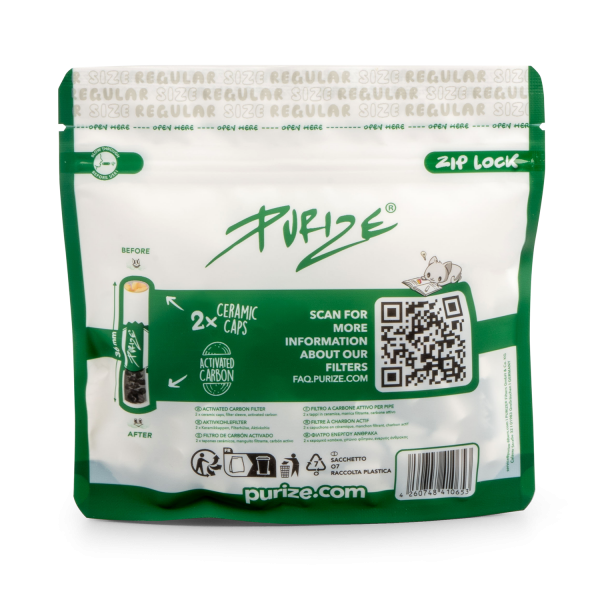 50 PURIZE® Regular Size weiß – Bild 4