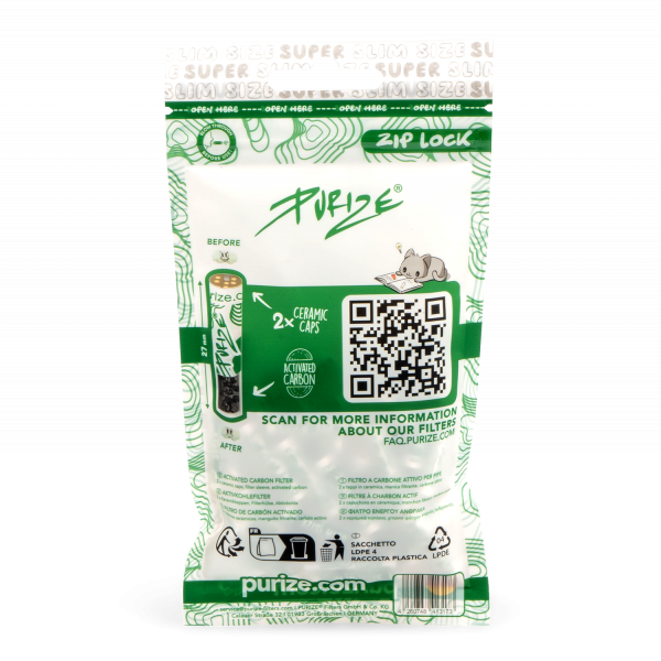 50 PURIZE® Super Slim Size weiß – Bild 4