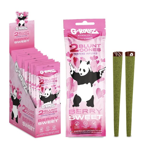 2 G-Rollz | Banksy's Graffiti  'Berry Sweet' Pre-Rolled Wraps – Bild 3