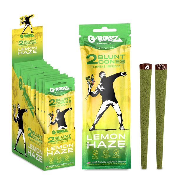 2 G-Rollz  Banksy's Graffiti  'Lemon Haze' Pre-Rolled Wraps – Bild 2