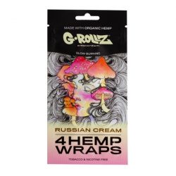 4 G-Rollz Cream Hemp Wraps