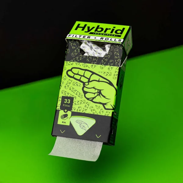 Hybrid Supreme Kombipack - Aktivkohlefilter & 4m Papers – Bild 3
