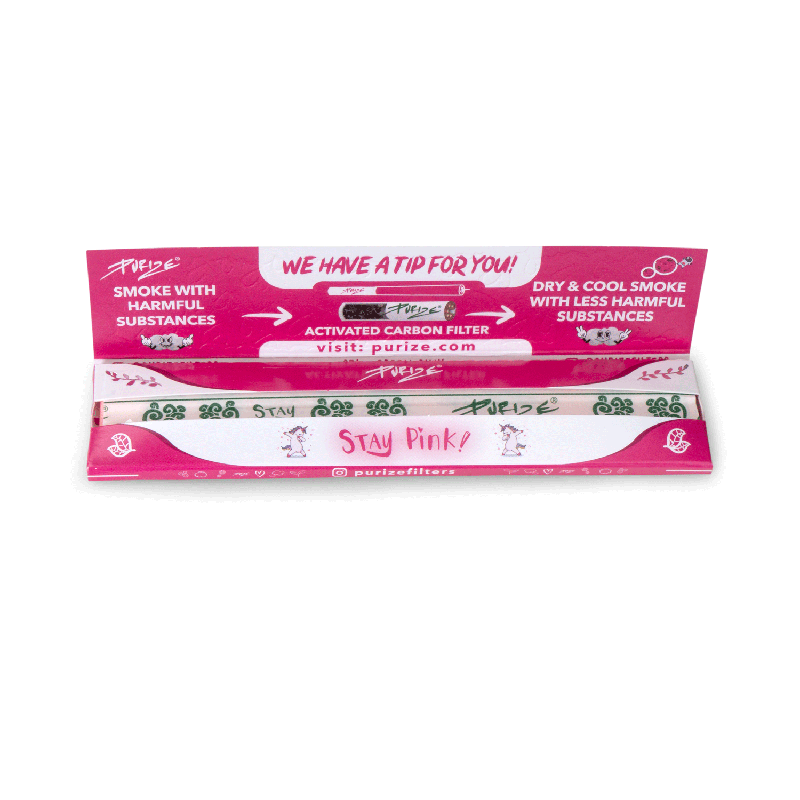 PURIZE® Longpapers | King Size Slim pink – Bild 2