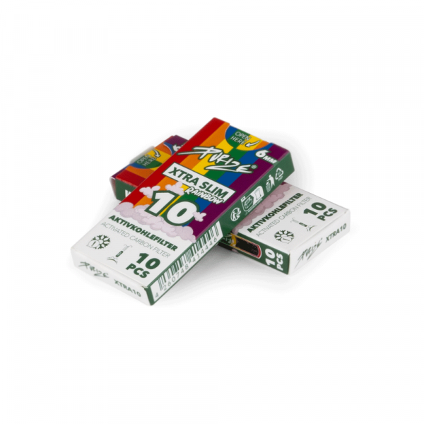 bietet die bewährte PURIZE® Leistung in einem fröhlichen "Rainbow"-Design, perfekt für unterwegs oder zum Ausprobieren. Hauptmerkmale: