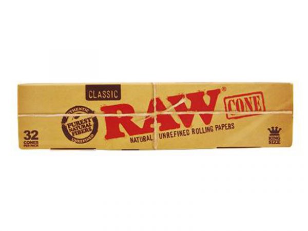32 x  RAW CONES KING SIZE