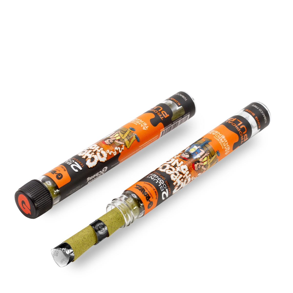 2 G-Rollz The Dog Terpene Infused Cones Tropica Pulp – Bild 2