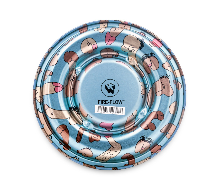 Metal Coffeeshop Ashtray Dick Pattern – Bild 2