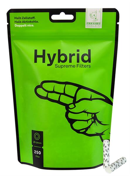 Hybrid Supreme Aktivkohlefilter 250er Beutel