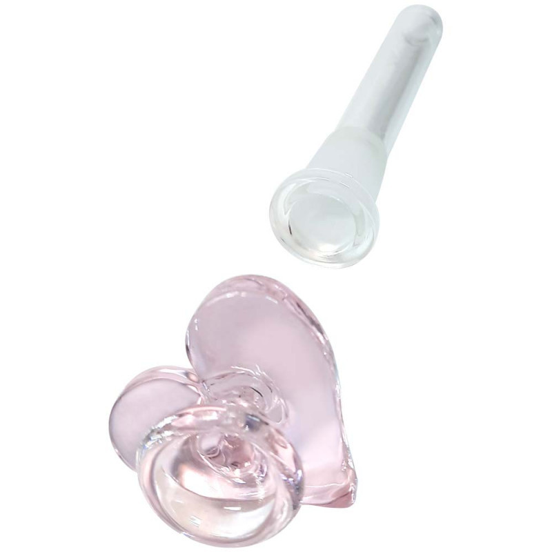 GHODT Heart Bong – Die stylische Glasbong in Herzform – Bild 3
